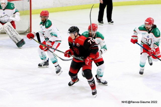 Photo hockey match Nice - Anglet le 11/03/2022