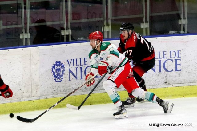 Photo hockey match Nice - Anglet le 11/03/2022