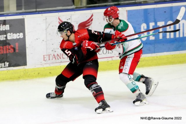Photo hockey match Nice - Anglet le 11/03/2022