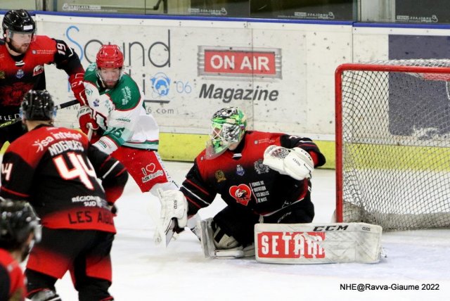 Photo hockey match Nice - Anglet le 11/03/2022