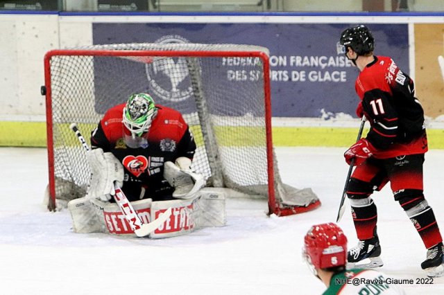 Photo hockey match Nice - Anglet le 11/03/2022