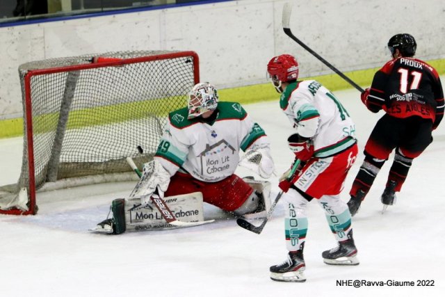 Photo hockey match Nice - Anglet le 11/03/2022