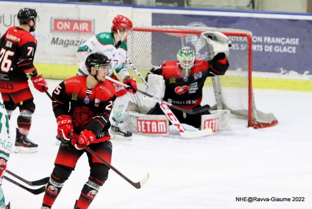 Photo hockey match Nice - Anglet le 11/03/2022