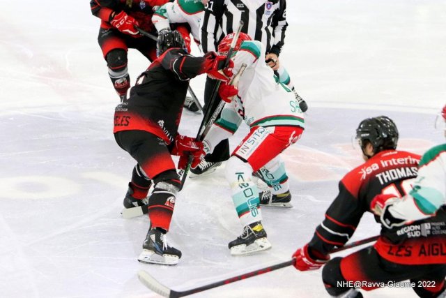 Photo hockey match Nice - Anglet le 11/03/2022