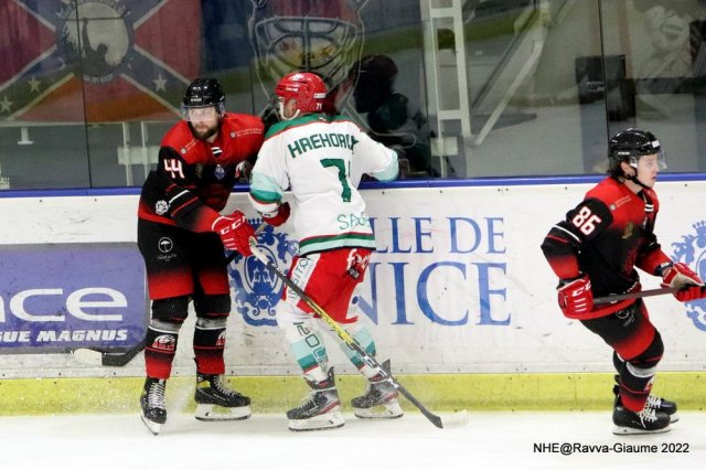 Photo hockey match Nice - Anglet le 11/03/2022