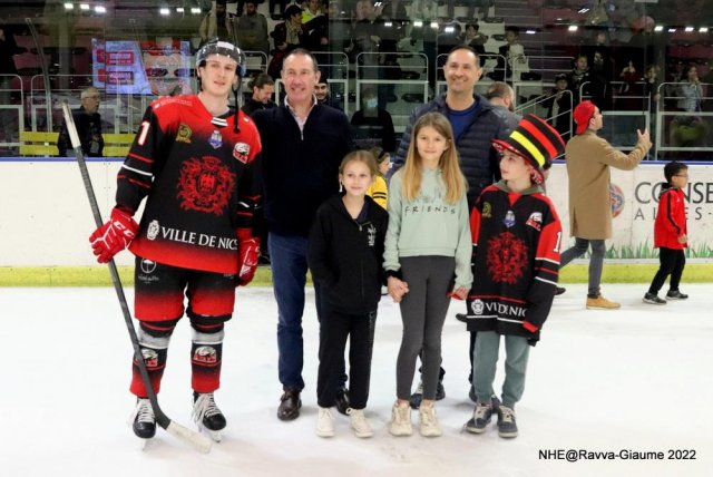 Photo hockey match Nice - Anglet le 11/03/2022