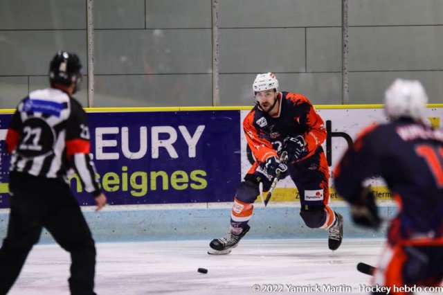 Photo hockey match Clermont-Ferrand - Neuilly/Marne le 12/03/2022