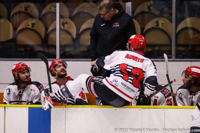 Photo hockey match Clermont-Ferrand - Neuilly/Marne le 12/03/2022