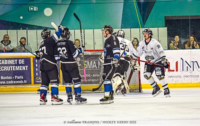Photo hockey match Nantes - Brest  le 11/03/2022