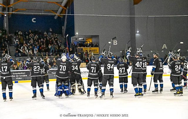 Photo hockey match Nantes - Montpellier  le 12/03/2022
