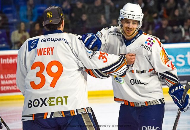 Photo hockey match Nantes - Montpellier  le 12/03/2022