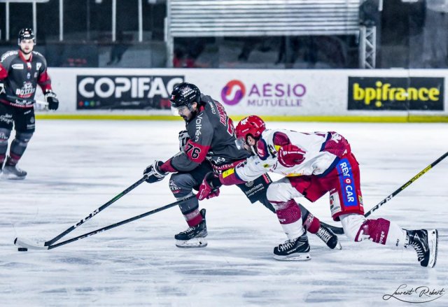 Photo hockey match Bordeaux - Grenoble  le 14/03/2022