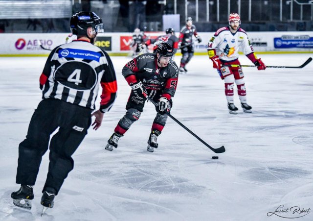 Photo hockey match Bordeaux - Grenoble  le 14/03/2022