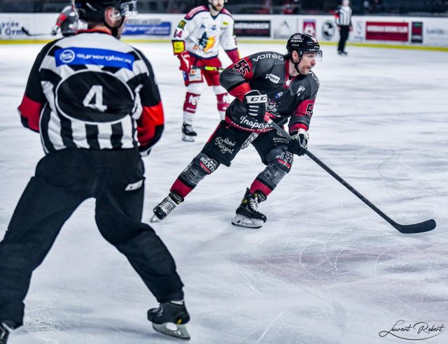 Photo hockey match Bordeaux - Grenoble  le 14/03/2022