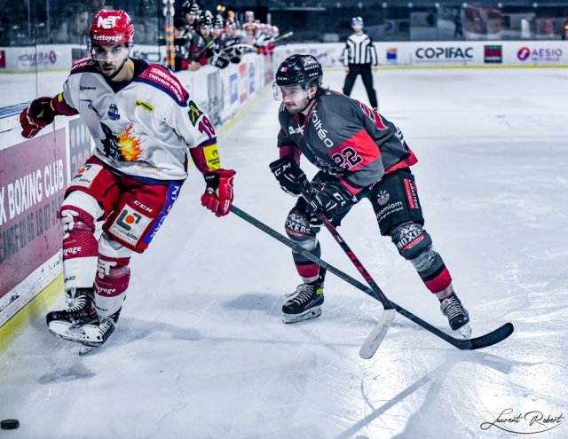 Photo hockey match Bordeaux - Grenoble  le 14/03/2022