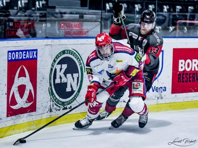 Photo hockey match Bordeaux - Grenoble  le 14/03/2022