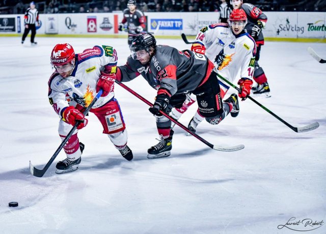 Photo hockey match Bordeaux - Grenoble  le 14/03/2022