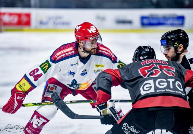 Photo hockey match Bordeaux - Grenoble  le 14/03/2022