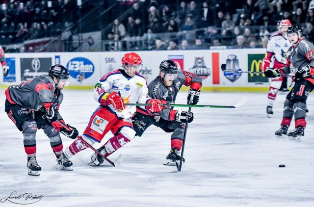 Photo hockey match Bordeaux - Grenoble  le 14/03/2022