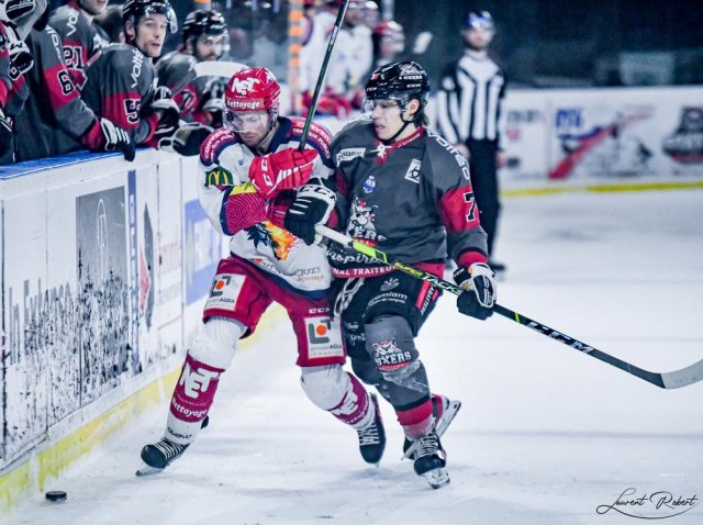 Photo hockey match Bordeaux - Grenoble  le 14/03/2022