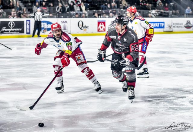 Photo hockey match Bordeaux - Grenoble  le 15/03/2022