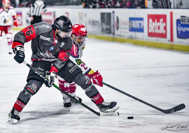 Photo hockey match Bordeaux - Grenoble  le 15/03/2022