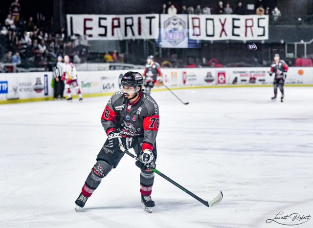 Photo hockey match Bordeaux - Grenoble  le 15/03/2022