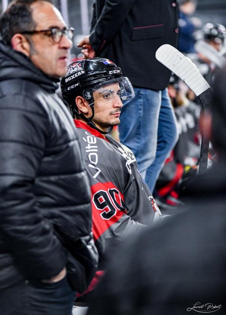 Photo hockey match Bordeaux - Grenoble  le 15/03/2022