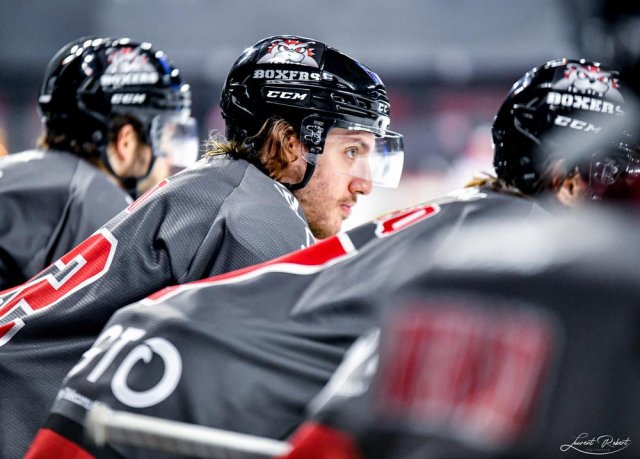 Photo hockey match Bordeaux - Grenoble  le 15/03/2022