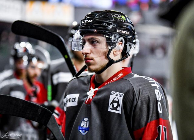 Photo hockey match Bordeaux - Grenoble  le 15/03/2022