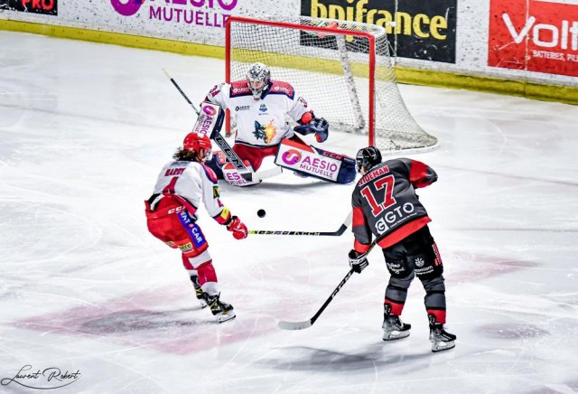 Photo hockey match Bordeaux - Grenoble  le 15/03/2022