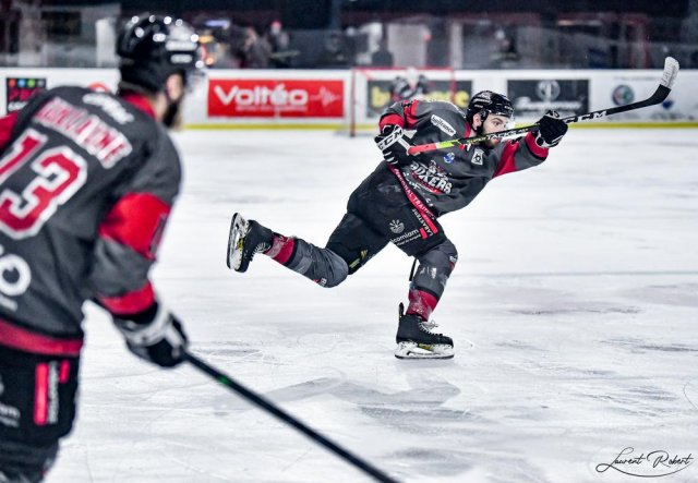 Photo hockey match Bordeaux - Grenoble  le 15/03/2022