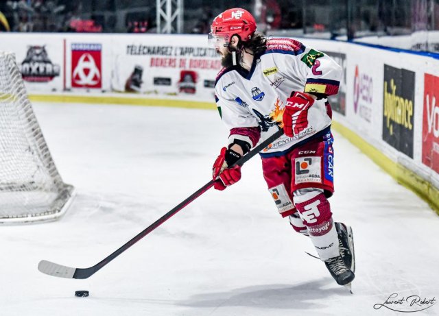 Photo hockey match Bordeaux - Grenoble  le 15/03/2022
