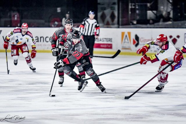 Photo hockey match Bordeaux - Grenoble  le 15/03/2022