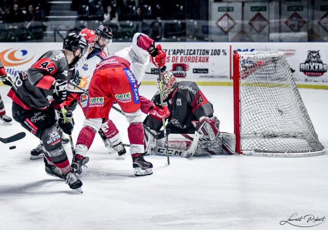 Photo hockey match Bordeaux - Grenoble  le 15/03/2022