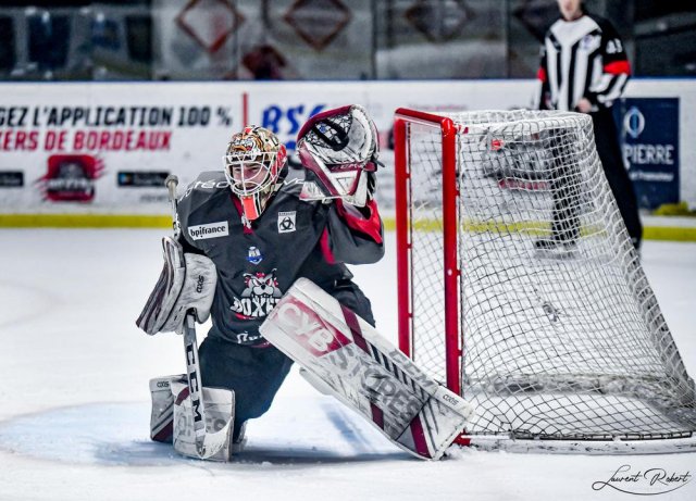 Photo hockey match Bordeaux - Grenoble  le 15/03/2022