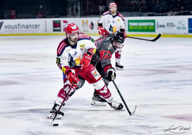 Photo hockey match Bordeaux - Grenoble  le 15/03/2022