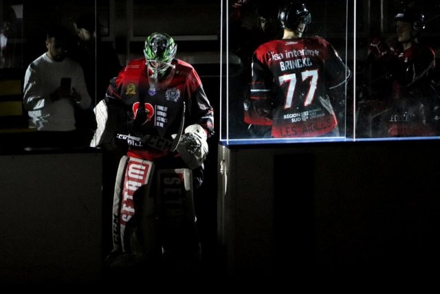 Photo hockey match Nice - Mulhouse le 16/03/2022