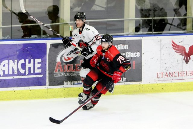 Photo hockey match Nice - Mulhouse le 16/03/2022