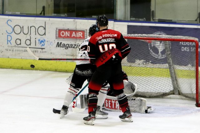 Photo hockey match Nice - Mulhouse le 16/03/2022