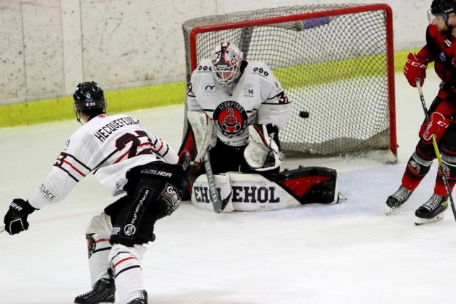 Photo hockey match Nice - Mulhouse le 16/03/2022