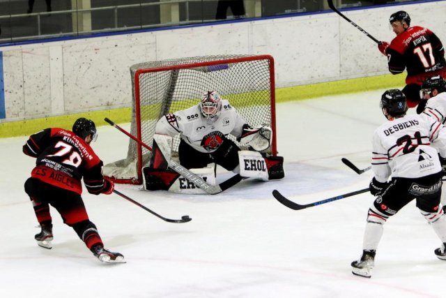 Photo hockey match Nice - Mulhouse le 16/03/2022