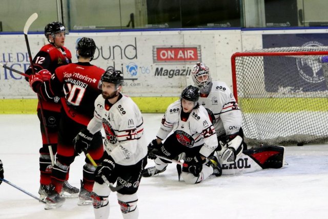 Photo hockey match Nice - Mulhouse le 16/03/2022