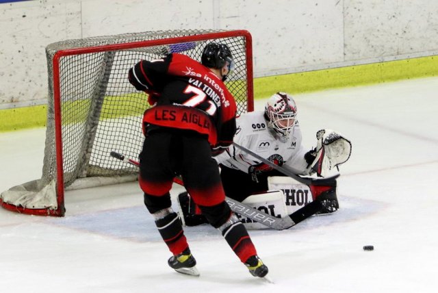 Photo hockey match Nice - Mulhouse le 16/03/2022