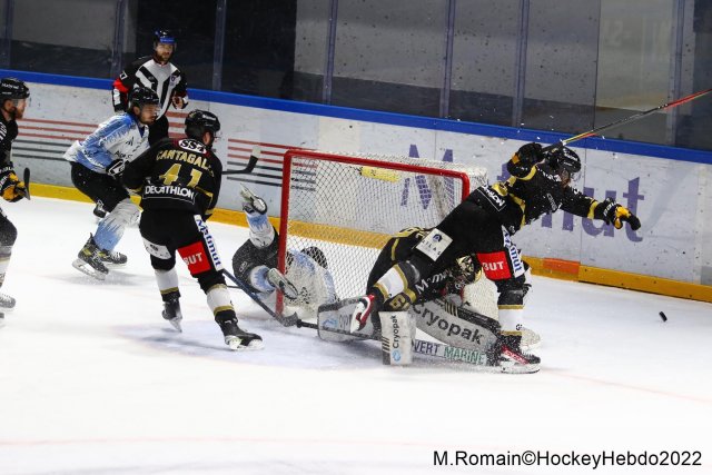 Photo hockey match Rouen - Gap  le 19/03/2022