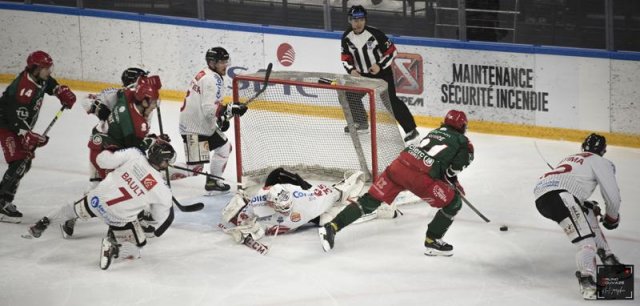 Photo hockey match Cergy-Pontoise - Amiens  le 19/03/2022