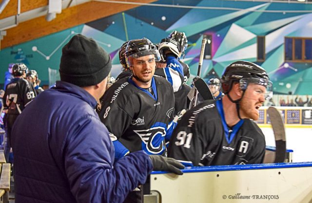 Photo hockey match Nantes - Caen  le 19/03/2022