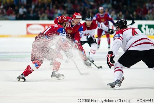 Photo hockey reportage CM09 : La Russie championne du monde