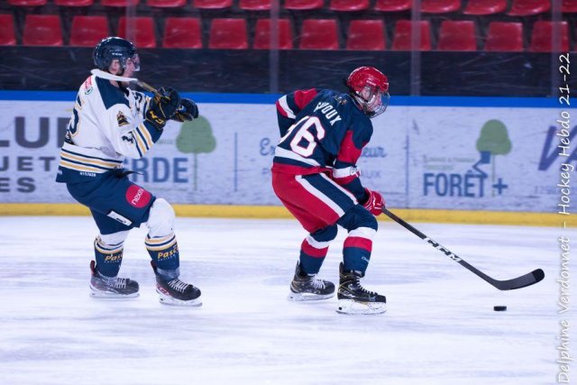 Photo hockey reportage U20 Grenoble - Villard de Lans