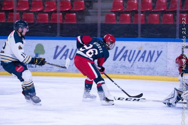 Photo hockey reportage U20 Grenoble - Villard de Lans